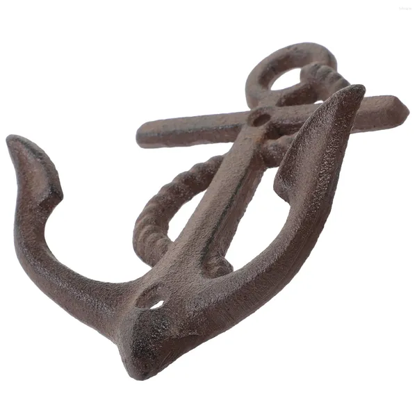 Ancla decorativa Anchor Hook Pared Medera de toalla fundida de hierro fundido