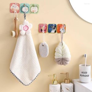 Crochets Flexible Crochet De Rangement De Cuisine Forte Cintre Adhésif Traceless Porte Arrière Porte-clés Multi-usages Fixation Murale Peg Pour La Maison Chambre