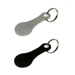 Hooks Grocery Cart Token Quarter Keychain Keyring Accessoires Winkelen Ornament Bottle Opener voor mannen Women