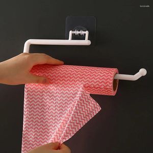Crochets suspendus porte-papier de cuisine porte-rouleau de salle de bain serviette de salle de bain sans lirative de toilette de stockage de rack de stockage de stockage
