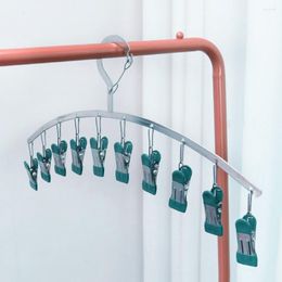 Haken Hoedenrek Metalen Hangers Kast Opknoping Kleding Outdoor Roestvrijstalen Sokken Clip Broek Baby Ruimtebesparende Organizer