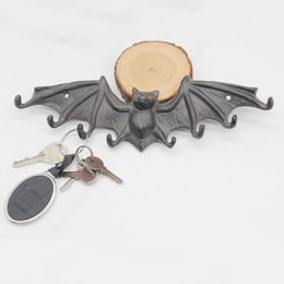 Haken haak wandbevestiging voor sleutelhouder organisator hangende vleermuis figuur ijzer home decor metalen rack hanger