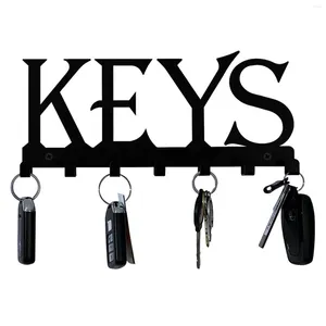 HOCKS Keys Portez pour le mur en métal mural vintage - décoration de la maison Home Key Hangers décoratif avec 7 portes de porte d'entrée et