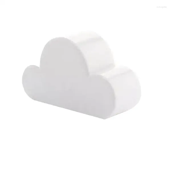 Hooks Magnetic Key Organizer Adhesivo Cloud White Magnet Decoraciones para el hogar El estante de la novedad contiene múltiples teclas