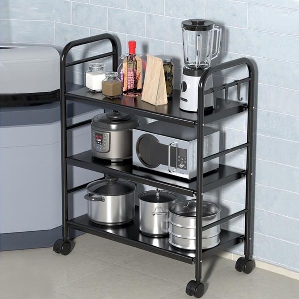 Ganchos para horno microondas, estante para especias, almacenamiento de panadero independiente, soporte de Metal ajustable desmontable para Cocina