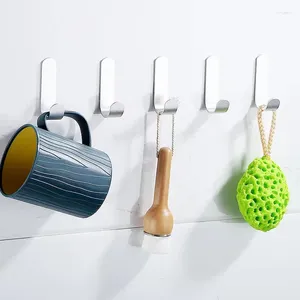 Ganchos organizador de pared multiusos, colgador de tela para llaves detrás de la puerta, soporte para bata de baño, estante de utensilios de cocina