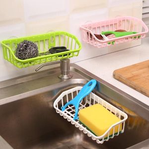 Crochets multifonctionnels durables, ventouse, porte-éponge à vaisselle, support de rangement suspendu, égouttoir, étagère d'évier, accessoires de cuisine