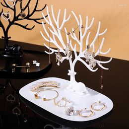 Crochets Nordic Antler Bijoux de stockage Rack de rangement ménage créatif Collier Bracelet Bracelet Oreing Frame Table