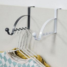 Haken boven de deur Thuis Badkamer Antislip Organizer Rack Kleding Jas Hoed Handdoekhanger Ijzer Diversen Opslag Hang