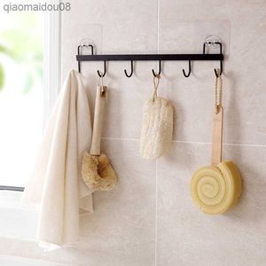 Crochets au-dessus de la porte Crochet Accueil Salle de bains Organisateur Rack Vêtements Manteau Chapeau Serviette Cintre Nouvelle Salle De Bains Cuisine Accessoires Titulaire L230704