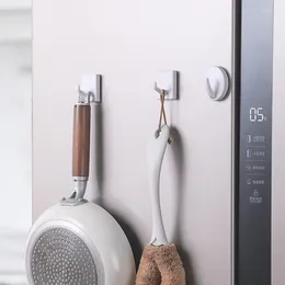 Crochets magnétiques puissants, bâton de réfrigérateur créatif suspendu à l'envers sans poinçonnage, petit stockage de cuisine