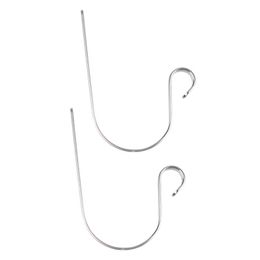 Hooks Rails Christmas Alloy Wall Hangers Hanging Hook Decor voor keukenkamerhooks Railshooks