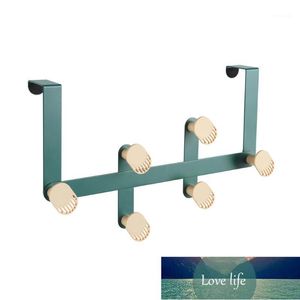 Hooks Rails Deur Hanger Woondecoratie Gemakkelijk gebruik Opslag Non Slip Organiseren Kleding Punch Free Space Saving Handig Multifunction1 Factory Prijs Expert Design