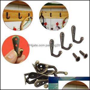 Hooks Rails Home Storage Organization Housekee Garden 10pcs mural Hook Single Robe Matter Hat Holder Vintage Key Hangre Place pour B