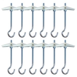 Crochets Rails Crochet Plafond Suspendu Cintre Support Mur Bascule Serviette Cintres Mangeoire À Oiseaux Lumière Jardinière Duty Heavy Swag Bas Vis 230807