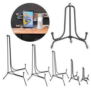 Hooks Rails Iron Plate Support Rack Pictures Stand Decoratief PO Frame Decoratie Tabletop Artworks Display SuppliesHooks Hookshooks