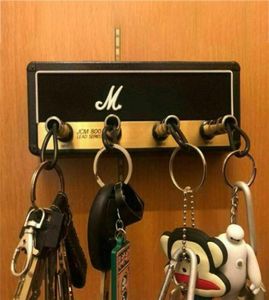 Hooks Rails Key Storage Guitar Keychain Holder Jack II Rack 20 Electric Key Rack Amp Amplificateur Vintage Amplificateur Gift Crochet 2106261658523