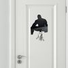 Hooks Rails Metal Barry Wood Key Kenepreeper on Wall for Hanging Coat Rack Kechechains Men Keys Hange Decor Decorationhooks