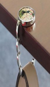 Hooks Rails draagbare metalen opvouwbare tas portemonnee haak handtas hanger houder shell vouwtafel 8 soorten 5904741