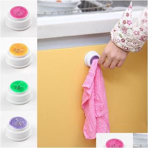 Hooks Rails Round Plastic Sucker Haak Haak Handdoek Rek Wasstoffer Clip keuken badkamer benodigdheden mti kleur 0 91bs c r dro dhexz