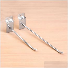 Hooks Rails Sleuf Hook Goods Shees Shop Store Slatwall Single 4 Size Supermarket Display Fitting Fitting Hanger Dh93 Drop Delivery Hom Dhxi5