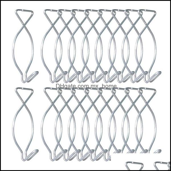 Crochets Rails De Stockage Housekee Organisation Jardin50Pcs Bureau À Domicile Décoration De Mariage Bannière Suspendue Cintre T-Bar Signe En Acier De Noël Ce