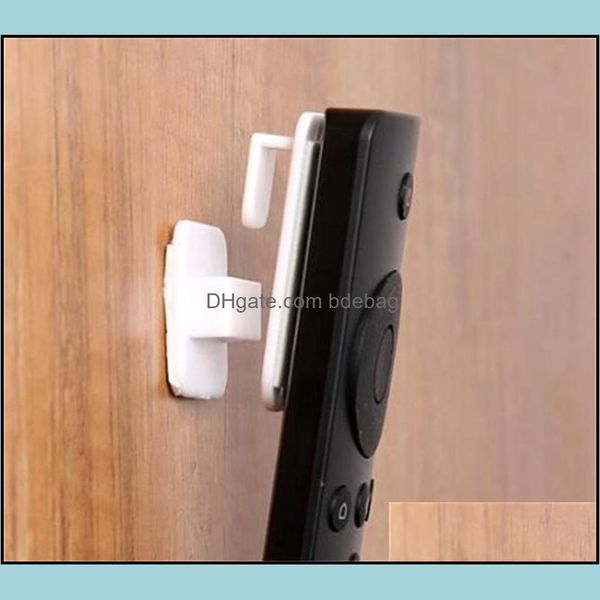 Ganchos Rieles Fuerza Colgante de pared Gancho adhesivo Teion Aire acondicionado Control remoto Ganchos Tipo de pasta Sin rastro Adhesivo 0 85Qj Dhpri