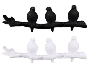 Haken Rails Wanddecoraties Hook Up Woonaccessoires Woonkamer Hanger Hars Vogel Sleutel Slaapkamer Jas Hoed Kleding Handdoek5120251