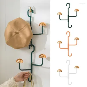 Haken roterende handdoekhanger multi -doele 360 ​​graden roteerbare hang jas badkamer bad organizer voor keukenkast