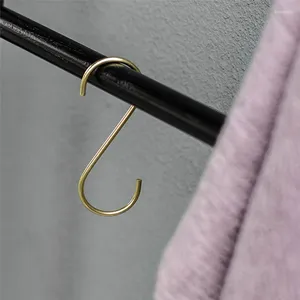 Crochets S-Shape Hook Kitchen Balling S Hanger Clasf Holder Arear inoxydable pour accrocher les vêtements pour sac à main