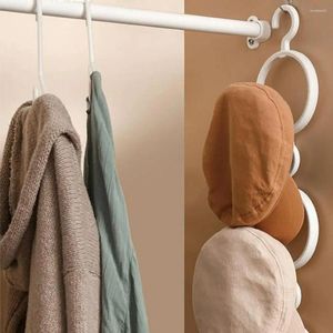 Hooks Secure Wig Storage Stand Stand Hat Hanger Set opvouwbare organizer voor muur- of deurdisplay Anti-slipontwerp met geweldige belasting