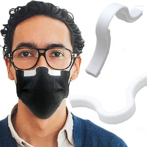 Haken siliconen gezichtsmasker neusbrug houder somg proof anti -mist verhoogt ademhaling ruimte zonnebrillen soepel ademend