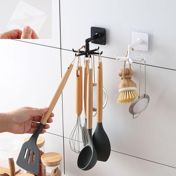 Ganchos de una sola pieza para ama de llaves en la pared, gancho para colgar, adhesivo Vintage, cosas útiles, cocina, hogar, accesorios innovadores, gabinete de dormitorio