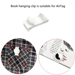 Ganchos adecuados para localizador de seguimiento AirTag, marcapáginas, bolsa de ropa, hebilla colgante, Clip de protección antirrobo y antipérdida