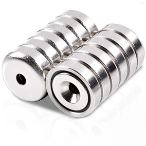 Haken super sterke ronde beker neodymium magneten zware ring zeldzame aarde met gaten verzonken gat pot