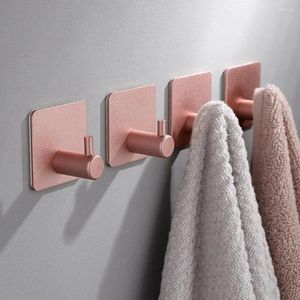Haken handdoek haakhangende handige duurzame muur voor thuis badkamer keuken opslag zware zelfklevende houder