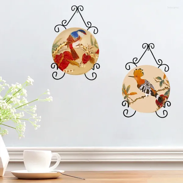 Crochets Mur-affichage Plaques de cintre peintures de conception de croche