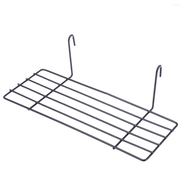 Panneaux de grille murale à crochets, présentoir Po, organisateur monté sur fil, étagère de rangement pour accrocher des photos, fournitures de salle de bain à domicile