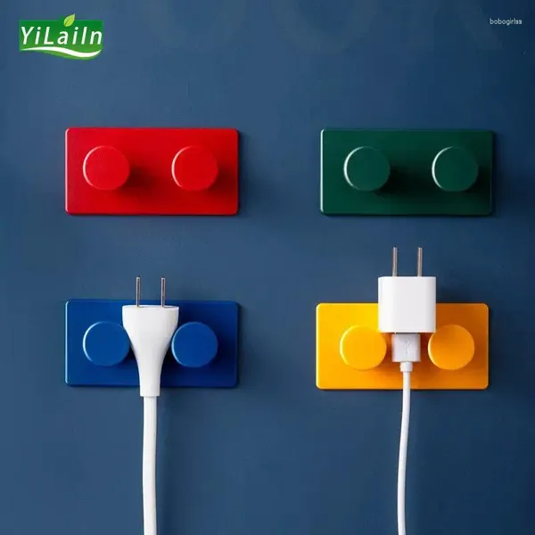 Ganchos yilaiin (4pcs) colgantes de la pared colgantes pegatinas colgadoras de colgra de llaves accesorios de la casa toalla