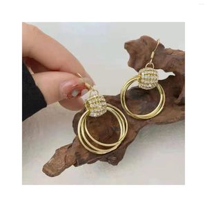 Boucles d'oreilles créoles 1 paire pour femmes, cercle élégant, mode élégant, facile à enlever, décor d'oreille pour fête de mariage