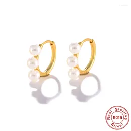 Boucles d'oreilles cerceaux 925 argent sterlin