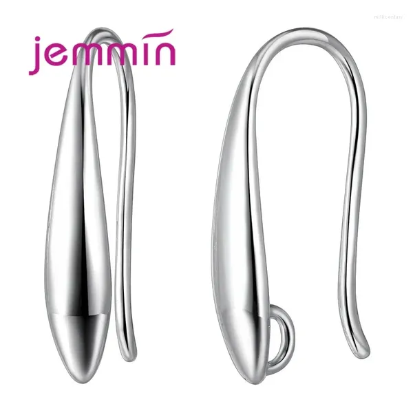 Pendientes de aro, gran promoción, moda, pendientes DIY, accesorios de joyería de plata de ley 925, ganchos rápidos