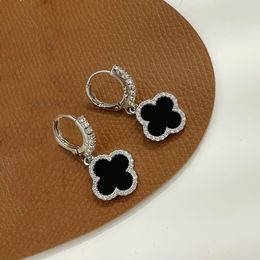 Boucles d'oreilles de cerceau Designer pour les femmes juives Designera Mère Mossanite Bijoux ohrringe boucles d'oreille en acier inox