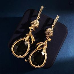 Boucles d'oreilles créoles étoile à cinq branches pendentif arc en métal demi-cercle