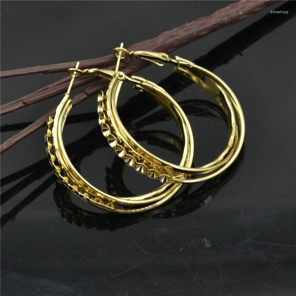 Boucles d'oreilles créoles pour femmes, petits anneaux circulaires, accessoires de bijoux décontractés, tendance, Style sauvage, belles boucles d'oreilles de princesse, 2023