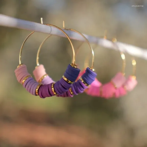 Boucles d'oreilles de cerceau