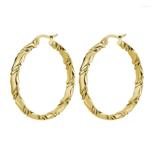 Boucles d'oreilles créoles simples en acier inoxydable, petites pour femmes et hommes, Piercing d'oreille de Cartilage, bijoux Pendientes Mujer