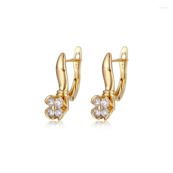 Boucles d'oreilles cerceaux Trendy Gold Copled Copon