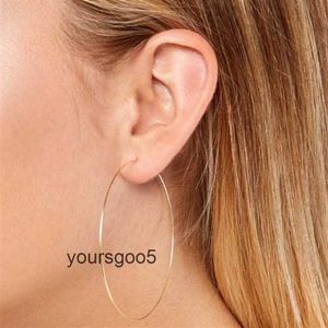 Hoop Hie 8 Boucles d'oreilles fines bijoux faits à la main Sier Gold rempli Brincos Vintage Gold Pendientes Oorbellen EarRrinngs pour les femmes 230325