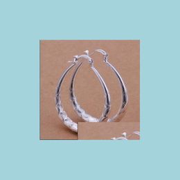 Hoop Huggie Best-seller Bijoux De Mode 925 Sier Hoop Boucles D'oreilles Pour Les Femmes Top Qualité 10 Paire / Lot Drop Delivery 2022 Dhtdm